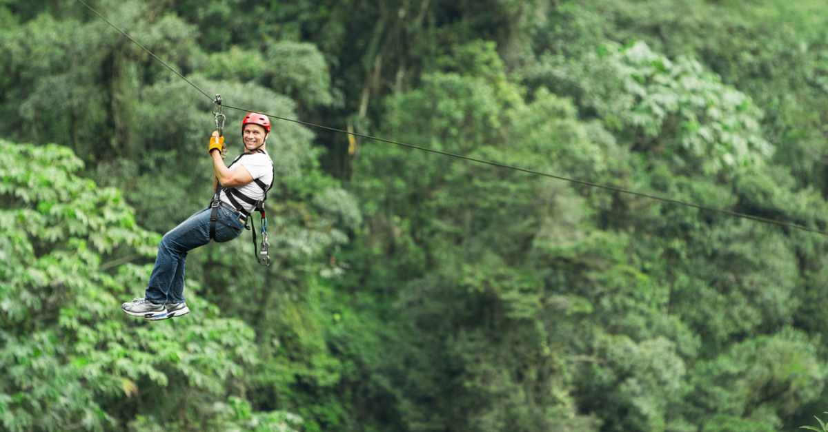 Zipping Through the Tree Tops - Eco18